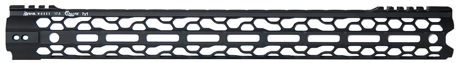 Odin Works F17MLO2308206 AR-10 O2 Lite M-LOK Handguard, 17.5 Inch, Hard Anodized Black