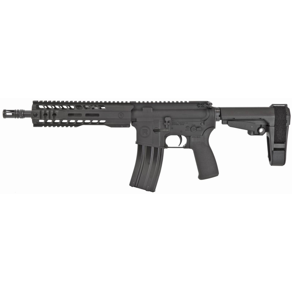 Radical Firearms HGA 300 Blackout Forged AR Pistol 10.5" Barrel 9" M-LOK Rail SBA3 Brace 30RD