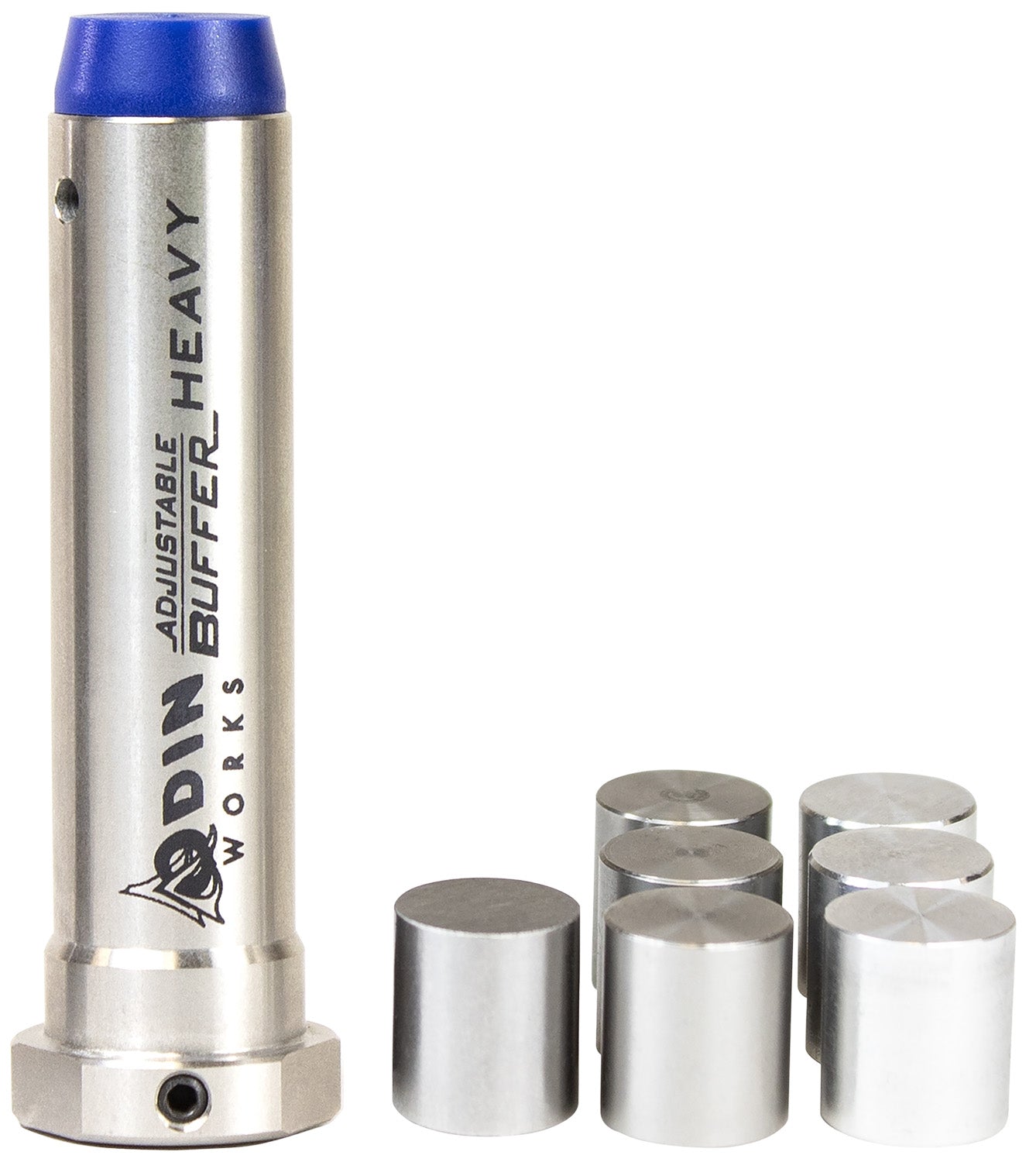 Odin Works Adjustable Heavy AR-15 Buffer with Interchangeable Weight Kit