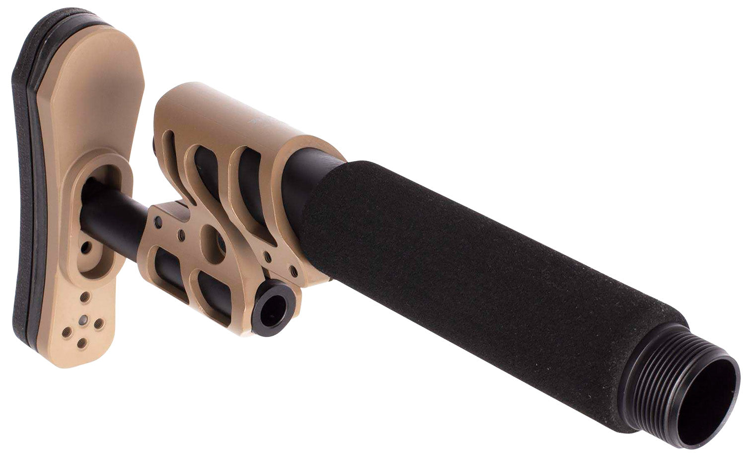 Odin Works Zulu 2.0 Flat Dark Earth Adjustable Rifle Stock Kit with Reversible QD Adapter