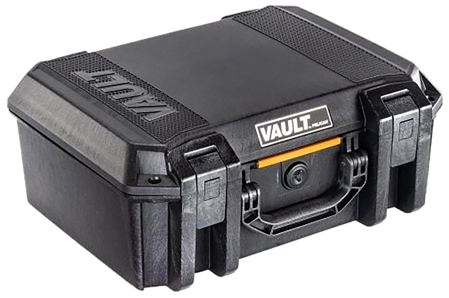 Pelican 2504430001 Vault 5-Pistol Case Black Polymer Push-Button Latch Foam