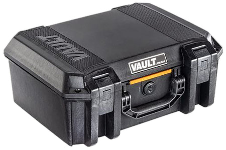 Pelican 2504430001 Vault 5-Pistol Case Black Polymer Push-Button Latch Foam