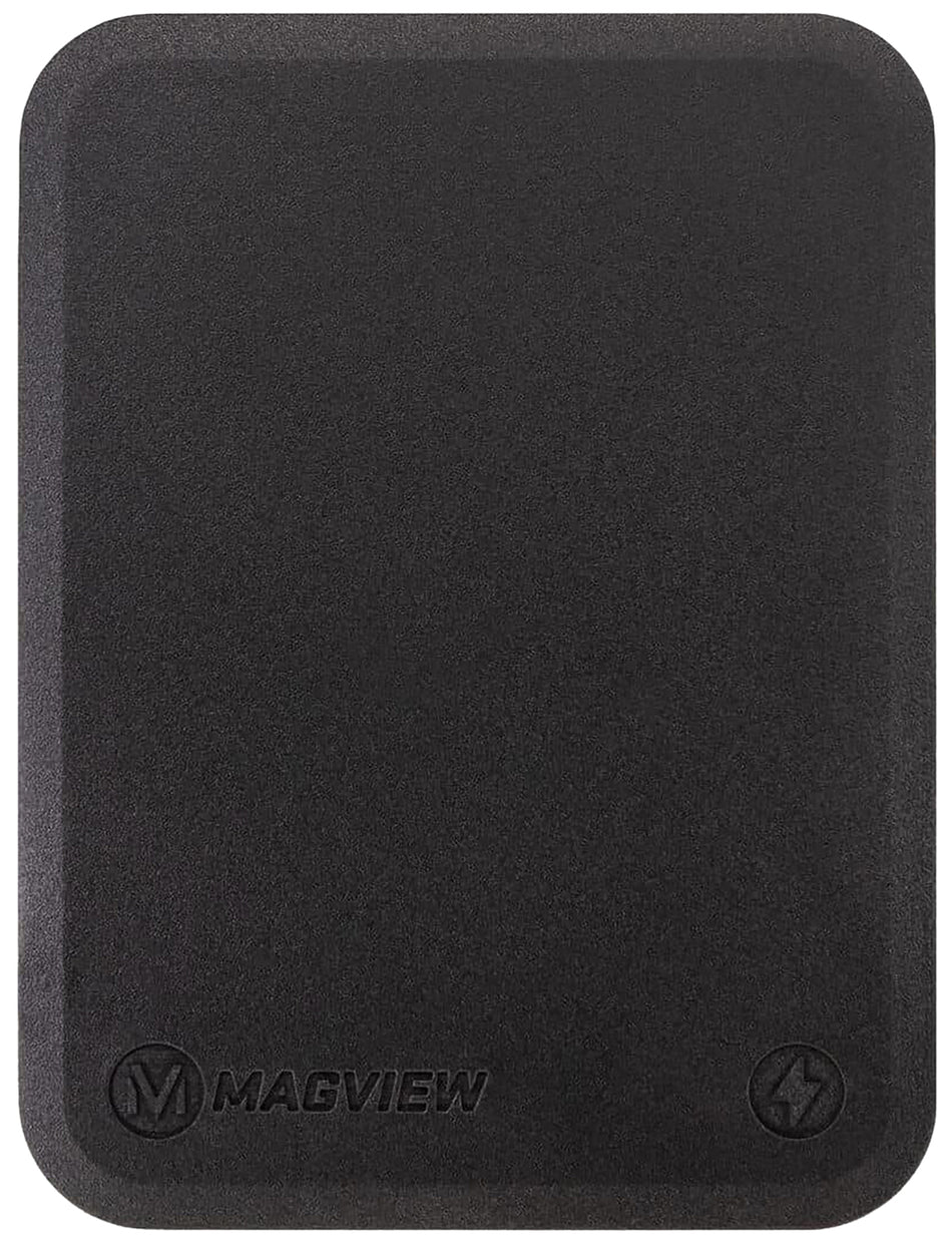 Magview 82028 Phone Plate Wireless Charging Black 2.50" x 3.25" Optic Adapter