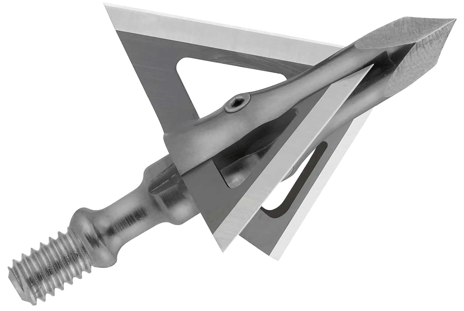 Muzzy 290 Trocar Broadhead 3-Blade Solid Stainless Ferrule 100 Grain 3 Pack