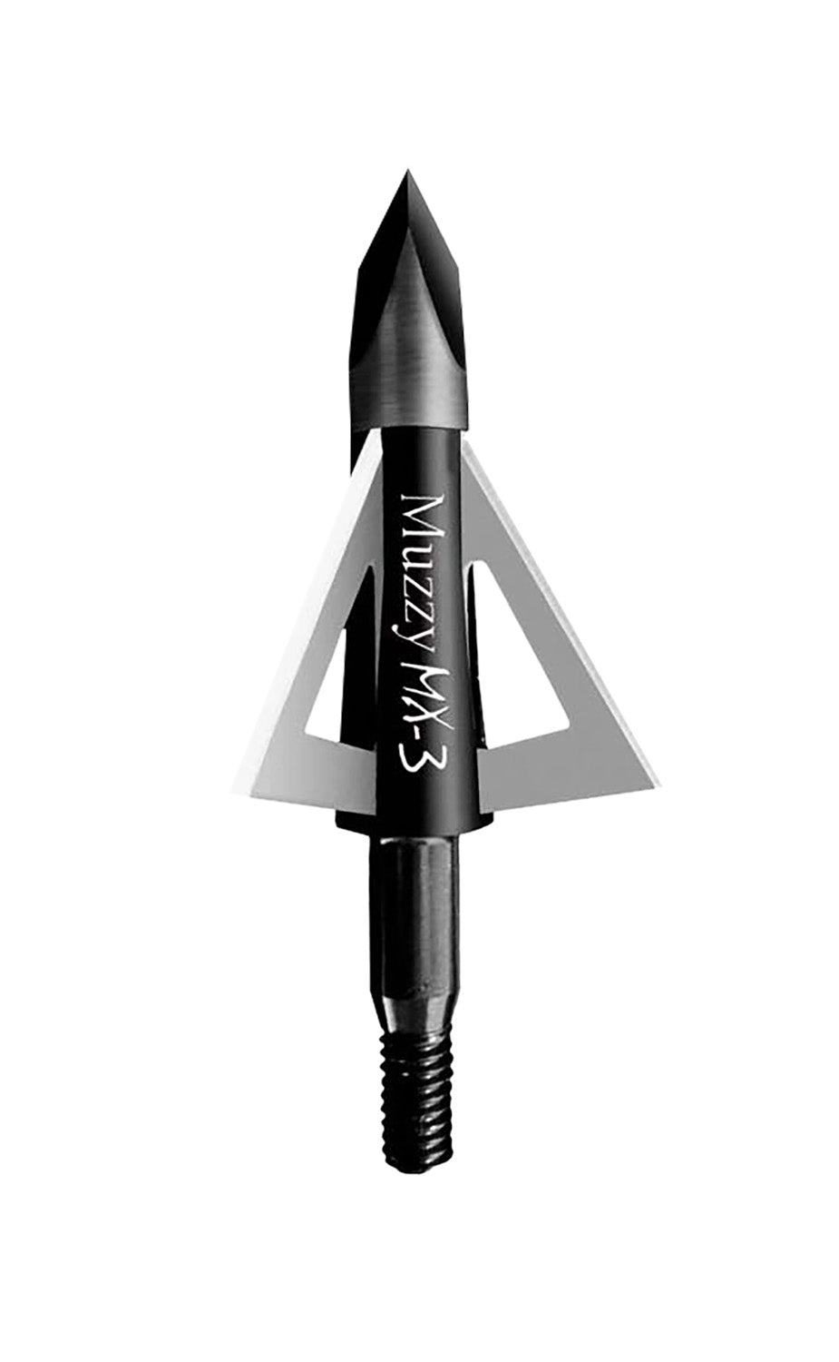Muzzy MX-3 225MX33 Trocar Tip 3-Blade Broadhead 100 Grain Aluminum 3 Pack