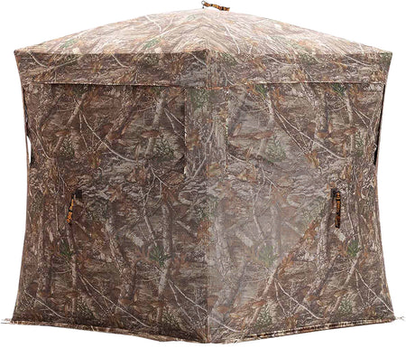 Rhino 180 5-Hub Realtree Edge 150D Mesh Hunting Ground Blind RBO170