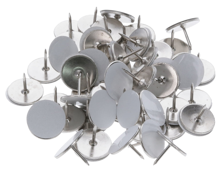 HME White Reflective Tacks 50 Pack 3.75 Inch for Night Trail Access