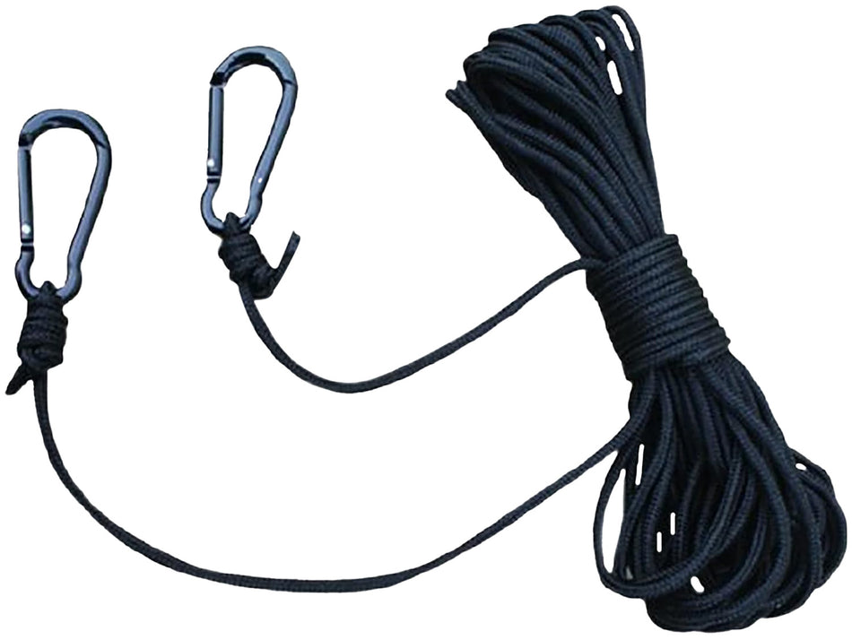 Muddy MUD-LA050 30-Foot Nylon Hunting Lift Cord with Carabiner Clips