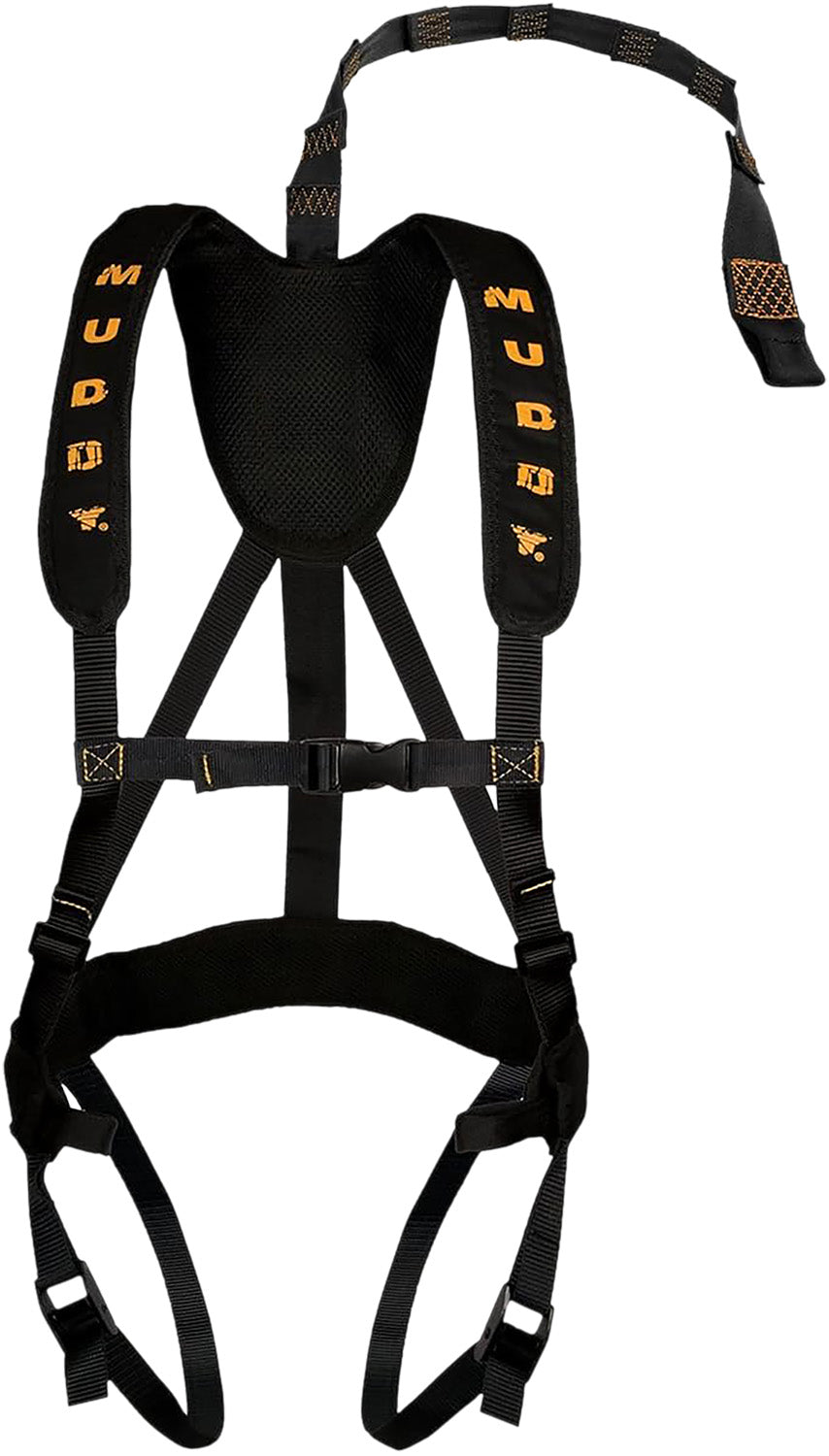 Muddy MUD-MSH110 Magnum Pro Safety Harness with Tree Strap and Suspension Relief Black