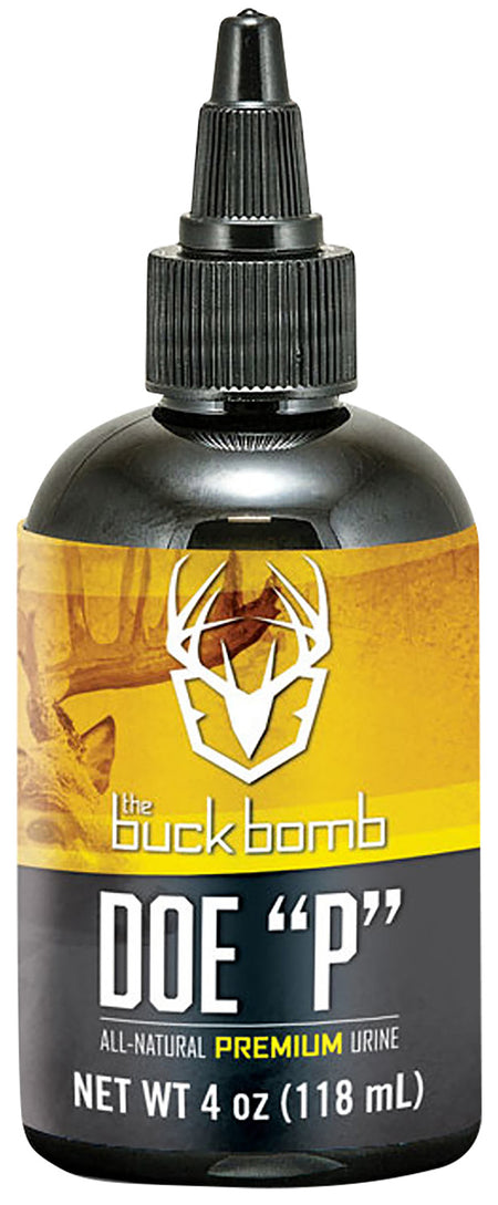 The Buck Bomb 4oz Doe P Fawn Attractant Dropper Bottle BB-200009
