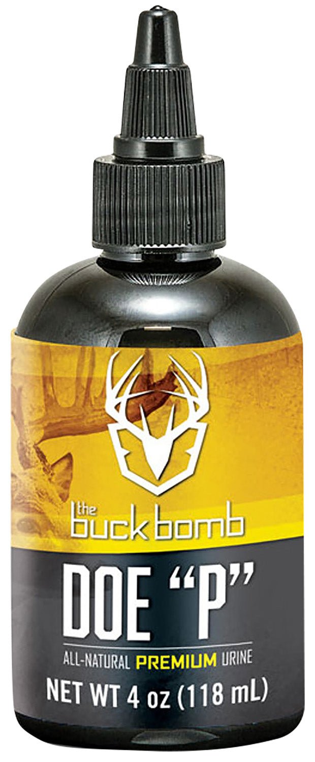 The Buck Bomb 4oz Doe P Fawn Attractant Dropper Bottle BB-200009
