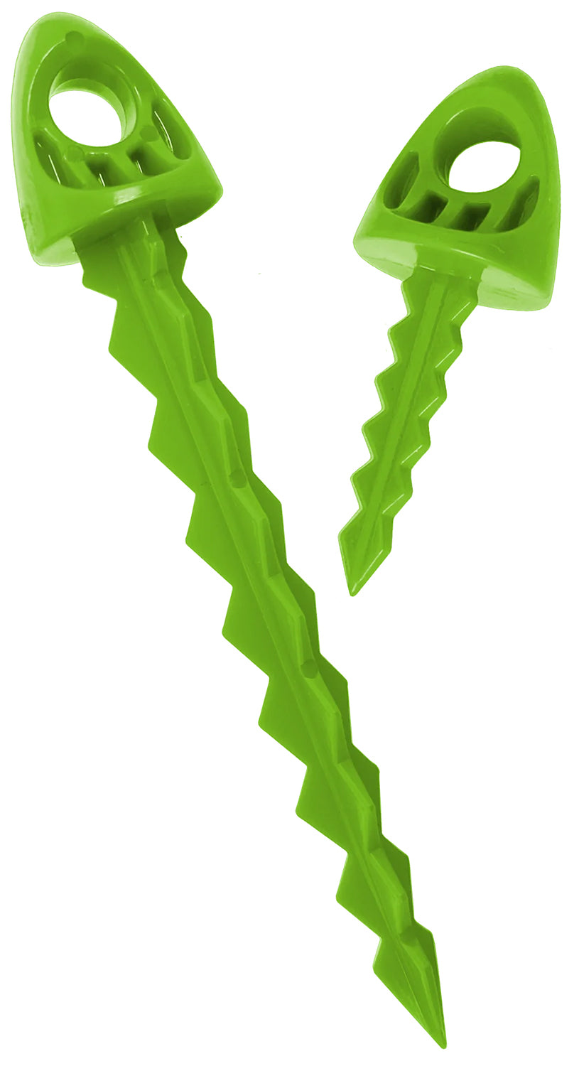 TargetTack 12-Pack Lime Green Variety 1"/3" Polycarbonate Tacks for Paper and Vinyl Targets