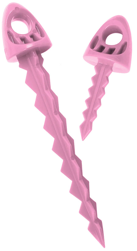 TargetTack 12-Pack Pink Variety 1"/3" Polycarbonate Tacks for Paper and Vinyl Targets