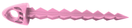 TargetTack 6-Pack Pink 3" Polycarbonate Tacks for Paper and Vinyl Shooting Targets