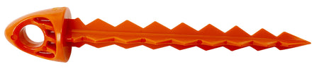 Targettack 100-Count Orange Polycarbonate 3" Tacks for Paper and Vinyl Targets Bulk Loose