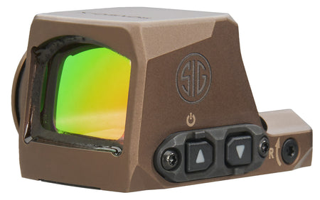 Sig Sauer Romeo-X Compact 1x24mm FDE 2 MOA Dot/32 MOA Circle Reflex Sight for Sig P365