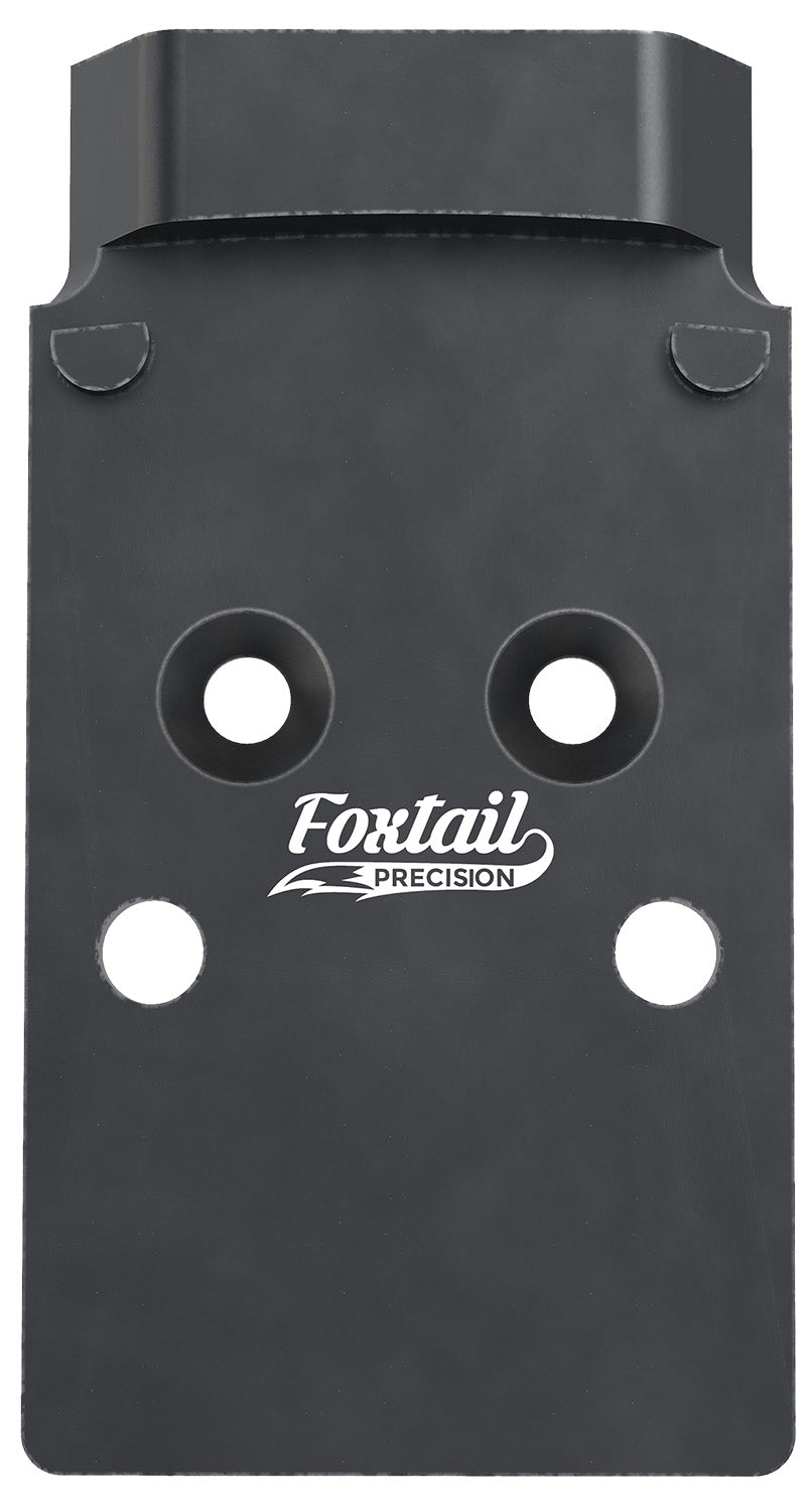 Foxtail Precision 100001 CZ P10 Red Dot Mount Adapter Plate Black Anodized Holosun 407/507c