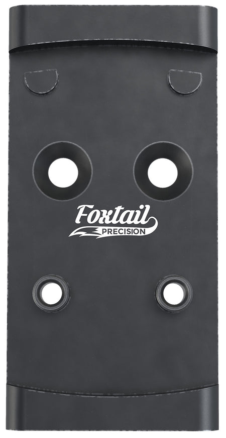 Foxtail Precision 100010 Aluminum Optic Footprint Adapter Plate Glock MOS Black Anodized