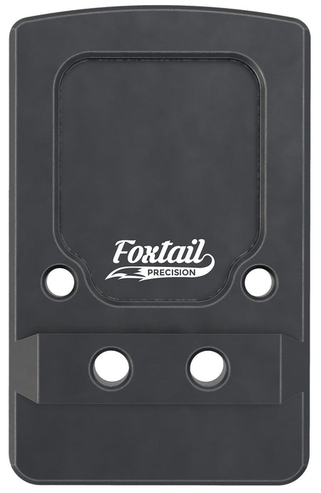 Foxtail Precision 100013 Black Anodized Rear Dovetail Adapter Plate for Glock Non-MOS RMR/SRO