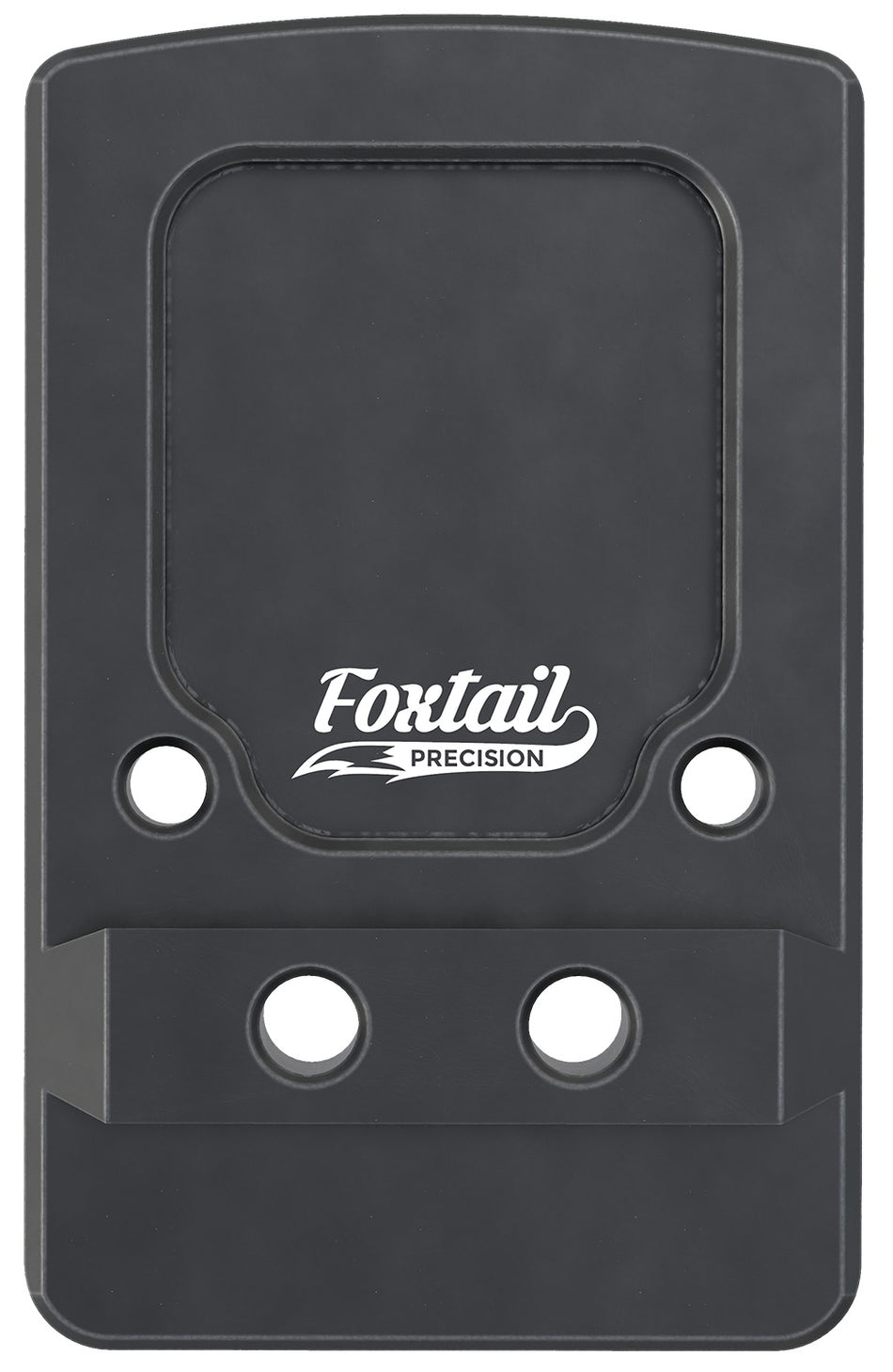 Foxtail Precision 100013 Black Anodized Rear Dovetail Adapter Plate for Glock Non-MOS RMR/SRO