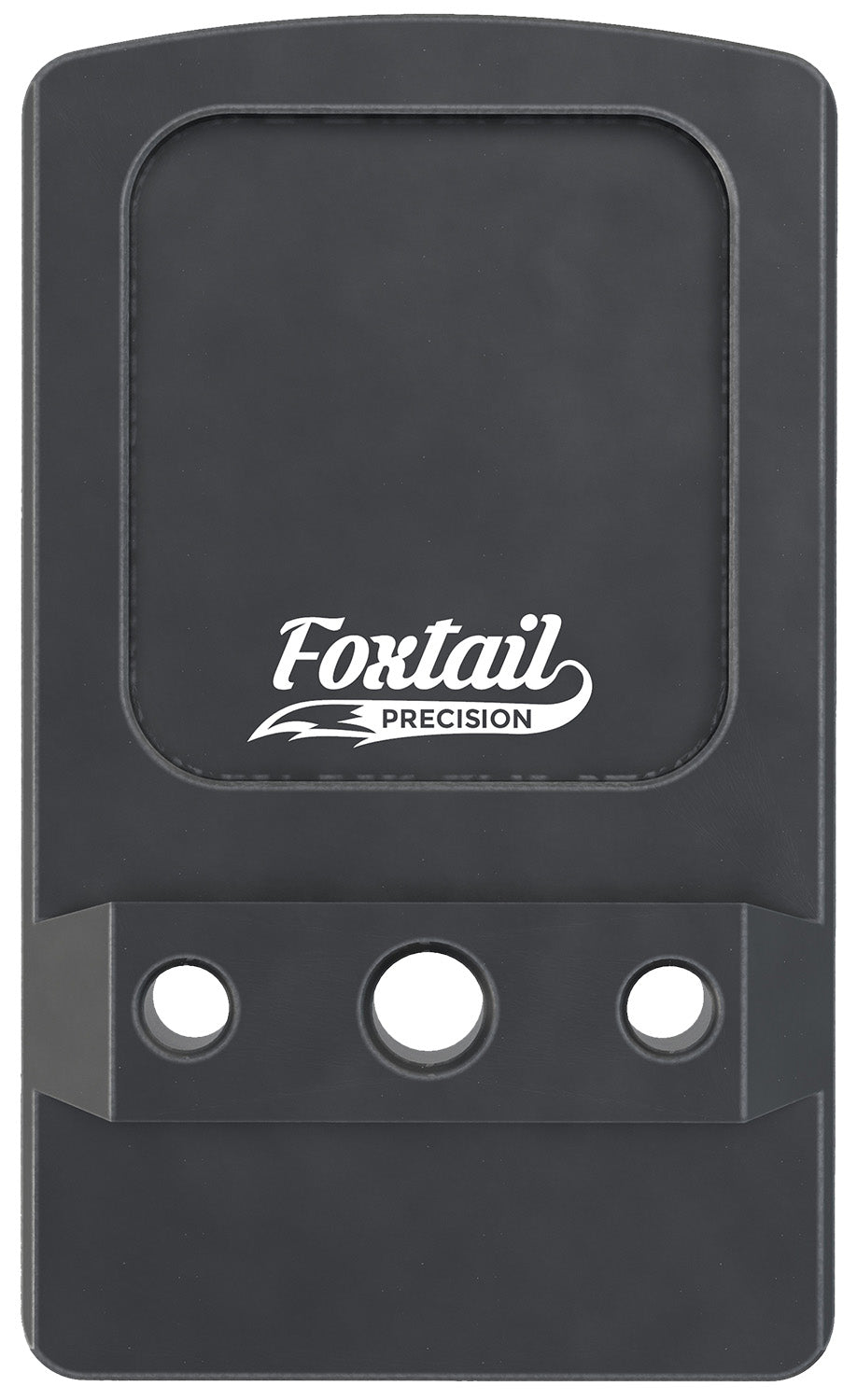 Foxtail Precision 100014 Non-MOS Glock Red Dot Dovetail Adapter Plate for Holosun 407/507k Black