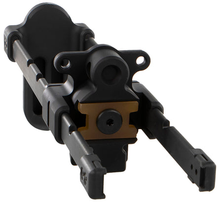 B&T Firearms 200598 Black Adjustable 5-Position Telescopic Stock for MP5-K Platform