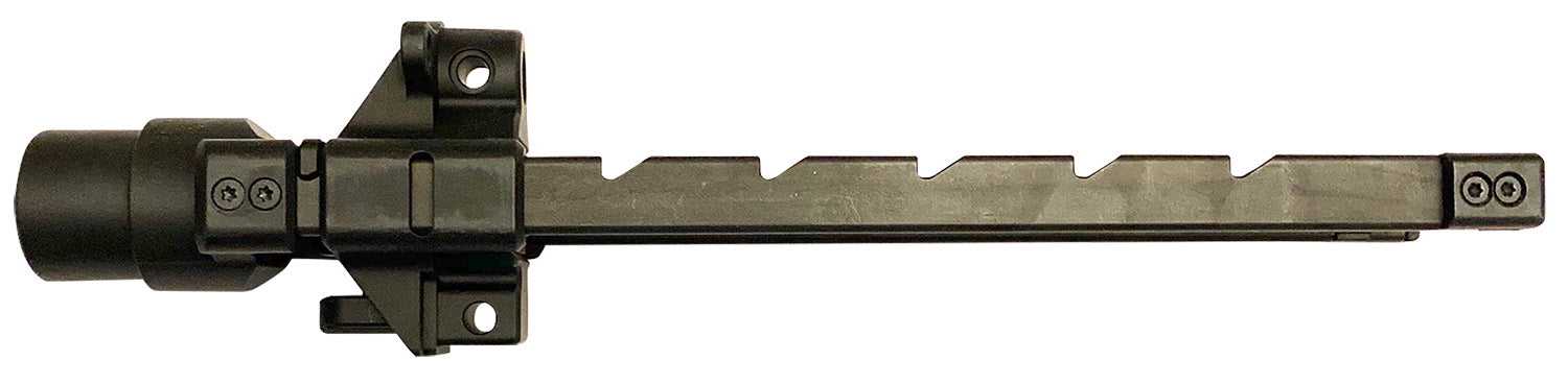 B&T Firearms 200602 5-Position Black Telescopic Brace Compatible with HK MP5K and SP5K
