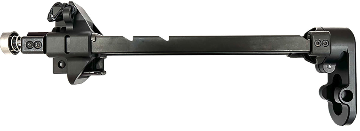 B&T Firearms 20394 Black 3-Position Complete Telescopic Stock for APC9 APC40 APC45