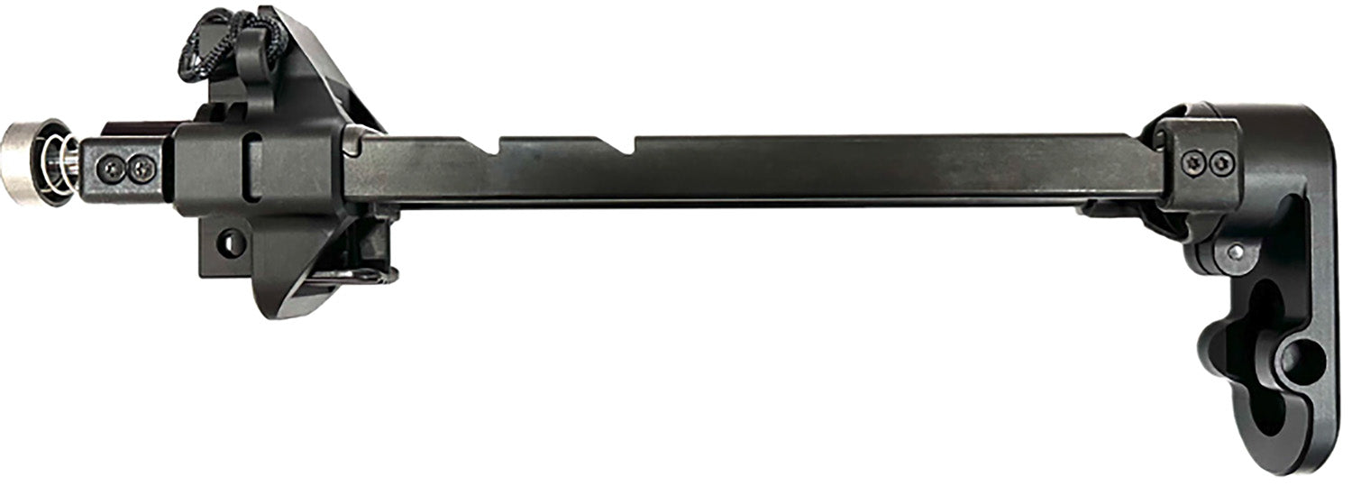 B&T Firearms 20394 Black 3-Position Complete Telescopic Stock for APC9 APC40 APC45