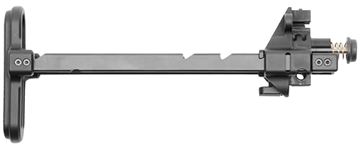 B&T 20407 Telescopic 3-Position Stock Black with Hydraulic Recoil Buffer for APC223/APC300