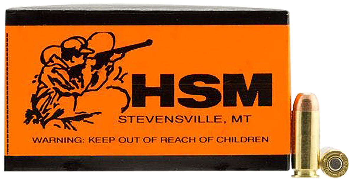 HSM Pro 10mm Auto 200 grain Full Metal Jacket ammunition