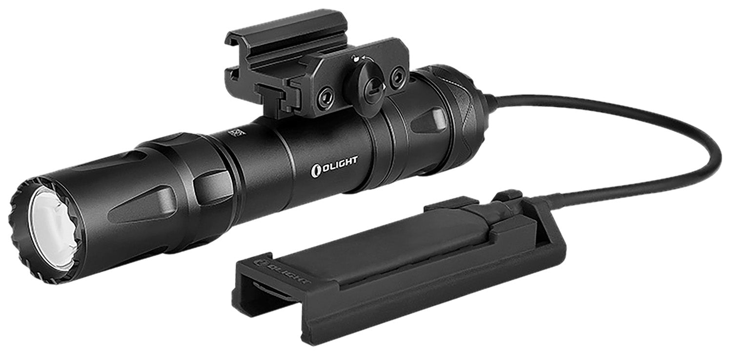Olight Odin 2000 Lumen Tactical Flashlight Black Anodized Picatinny/MLOK Compatible