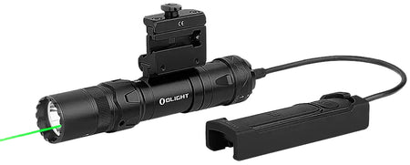 Olight Odin GL Mini ODINGLMINI Black Anodized 200/500/1,000 Lumens Green Laser Tactical Light