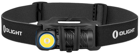 Olight Perun 2 Mini Black 1,100 Lumens Rechargeable Headlamp with White and Red LED