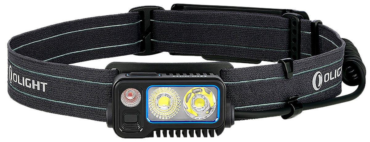 Olight Array 2 Pro Black Anodized 1,500 Lumens High-Performance Headlamp White/Red LED