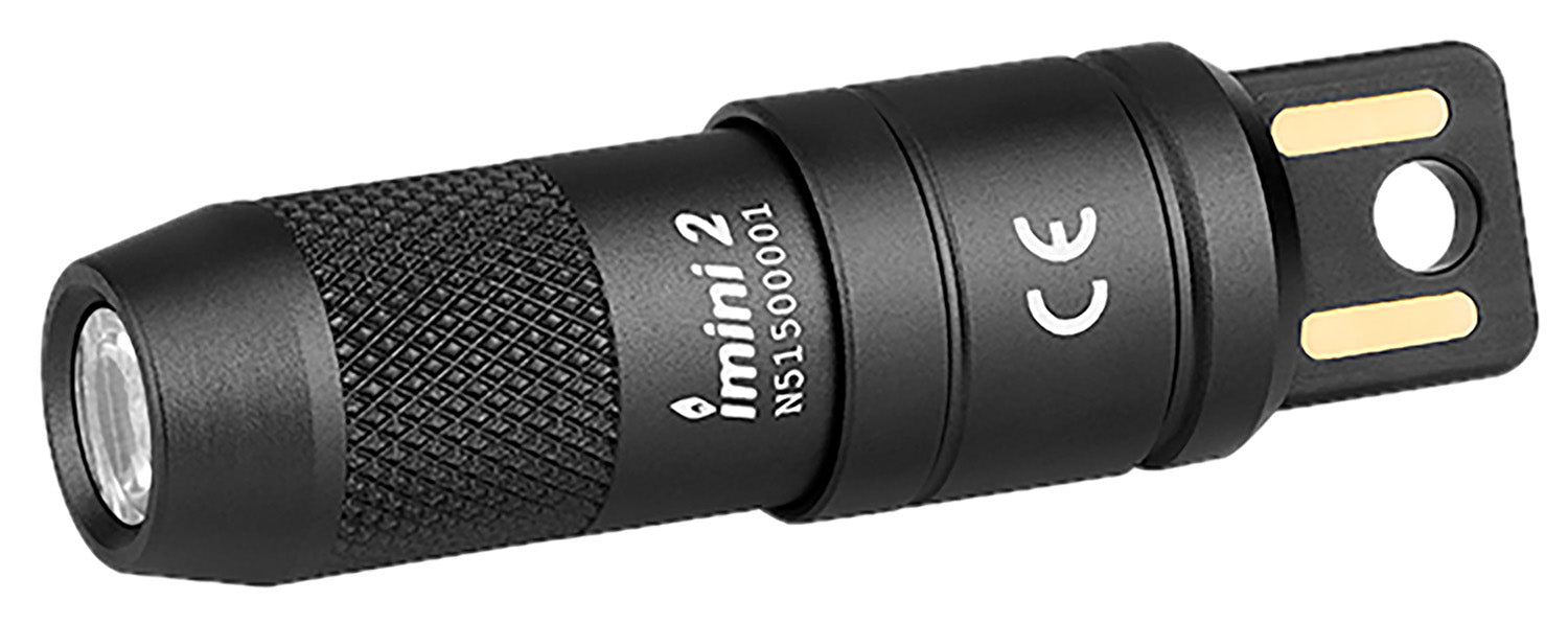 Olight imini 2 Black 50 Lumens Mini EDC Flashlight with Magnetic Base White LED