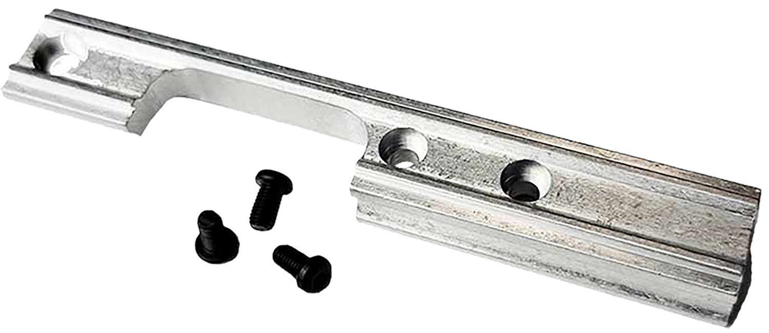 Crickett KSA031ALSS Silver Aluminum 3/8 Inch Dovetail Scope Mount Kit