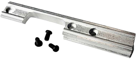 Crickett KSA031ALSS Silver Aluminum 3/8 Inch Dovetail Scope Mount Kit