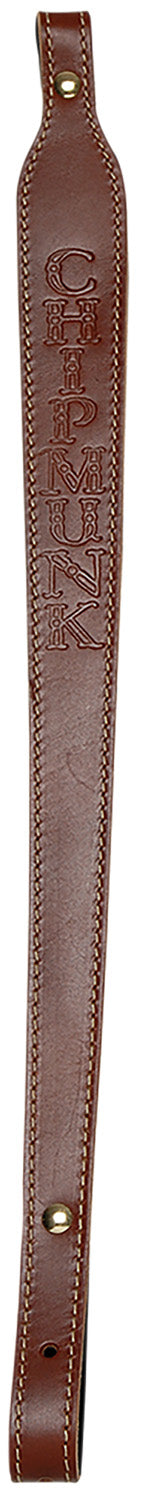 Chipmunk Brown Leather Adjustable Youth Rifle Sling Model 80021 for Chipmunk