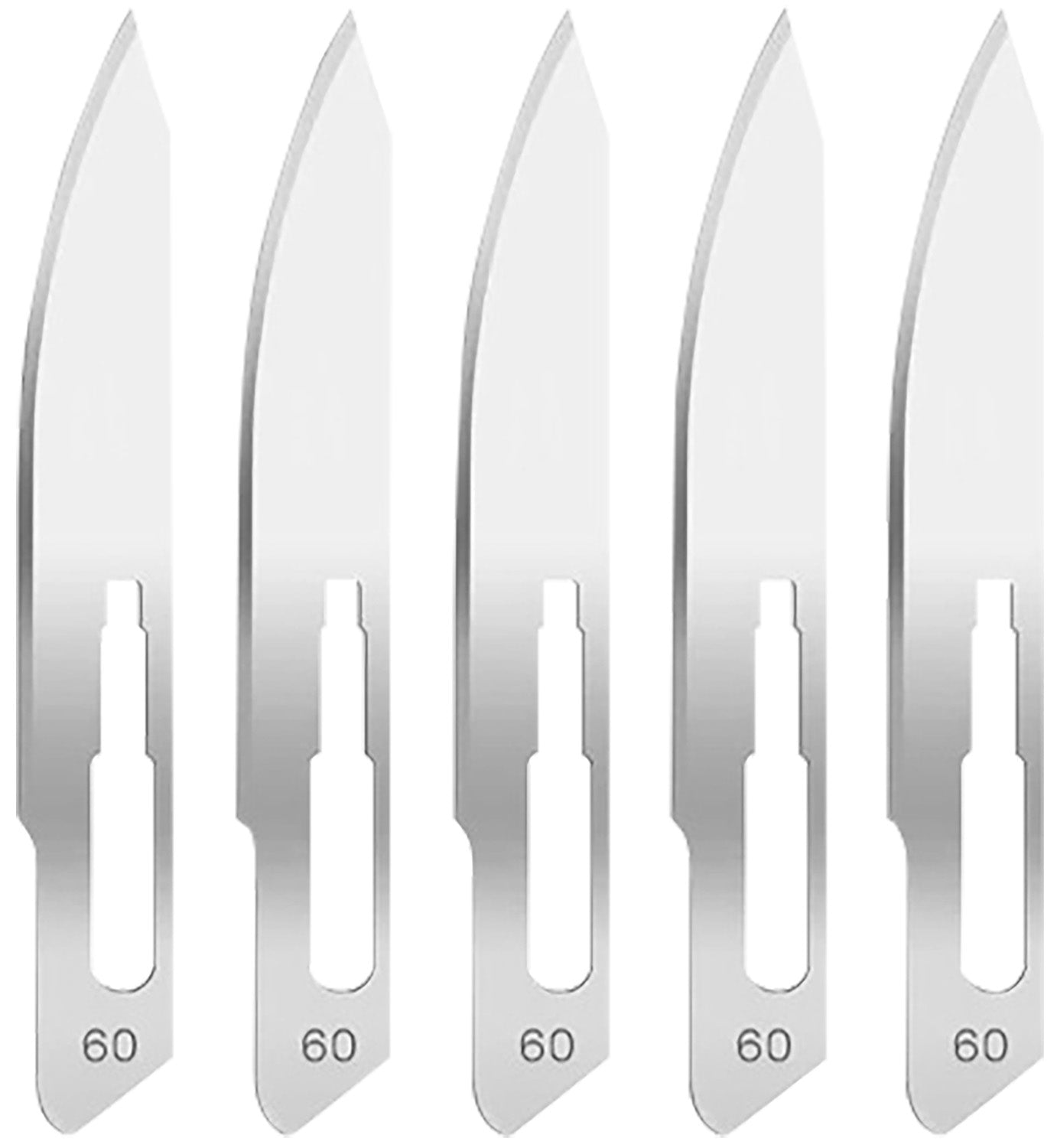 Hogue 35886 Expel #60 HC Steel Replacement Blades – 5 Blades for Expel Scalpel