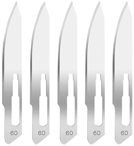 Hogue 35886 Expel #60 HC Steel Replacement Blades – 5 Blades for Expel Scalpel