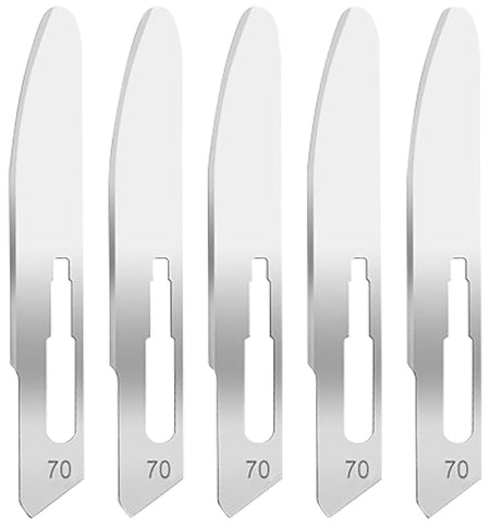 Hogue 35887 Expel #70 HC Steel Replacement Blades – 5 Blades for Expel Scalpel