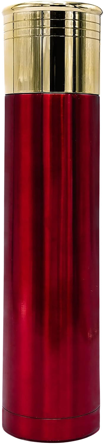 Caliber Gourmet 1 Liter Shotgun Shell Thermos, Insulated, Red, 13" CBG-TMS-1031