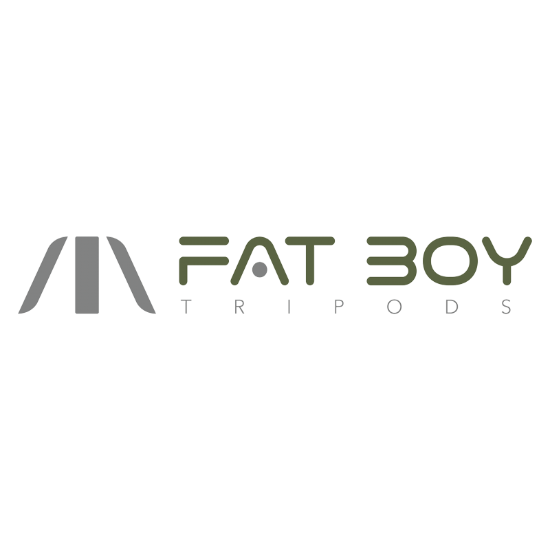 FatBoy Traverse 3 Section Carbon Fiber Aluminum Tripod with Rubber Spike Feet and Bag