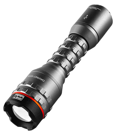 NEBO NEBFLT1063 Davinci 800L EDC Flashlight Gray 800 Lumens 3x Zoom White LED