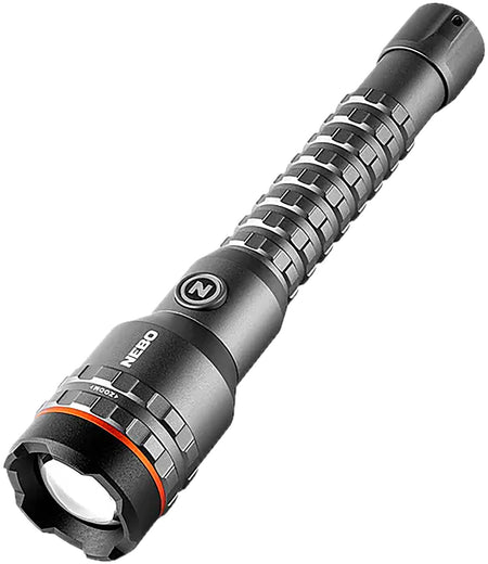 NEBO Davinci 3200L Flashlight Gray IP67 Rated 4 Modes