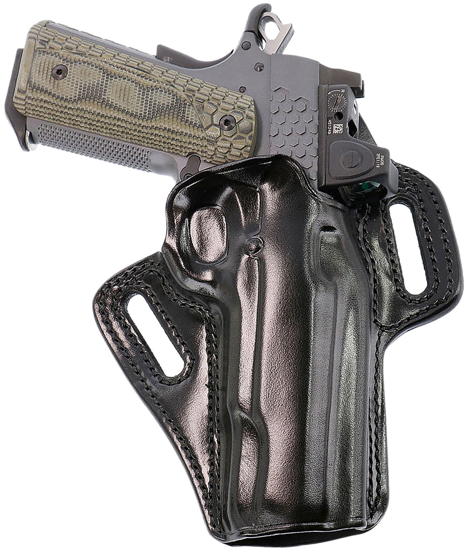 Galco CO2212RB Concealable 2.0 Black Leather OWB Holster for 1911 Right Hand