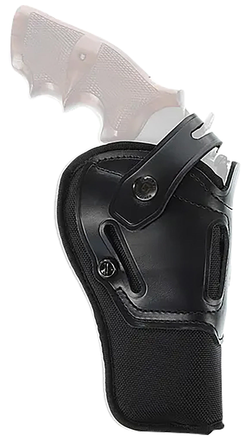 Galco SA845RB Switchback Black Hybrid Leather-Synthetic Belt Holster Arex Delta L Ambidextrous