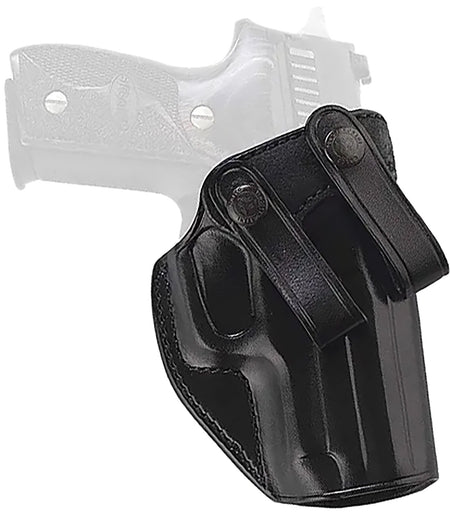 Galco SUM800RB Summer Comfort Snap-On IWB Black Leather Holster Glock 43X MOS Right Hand