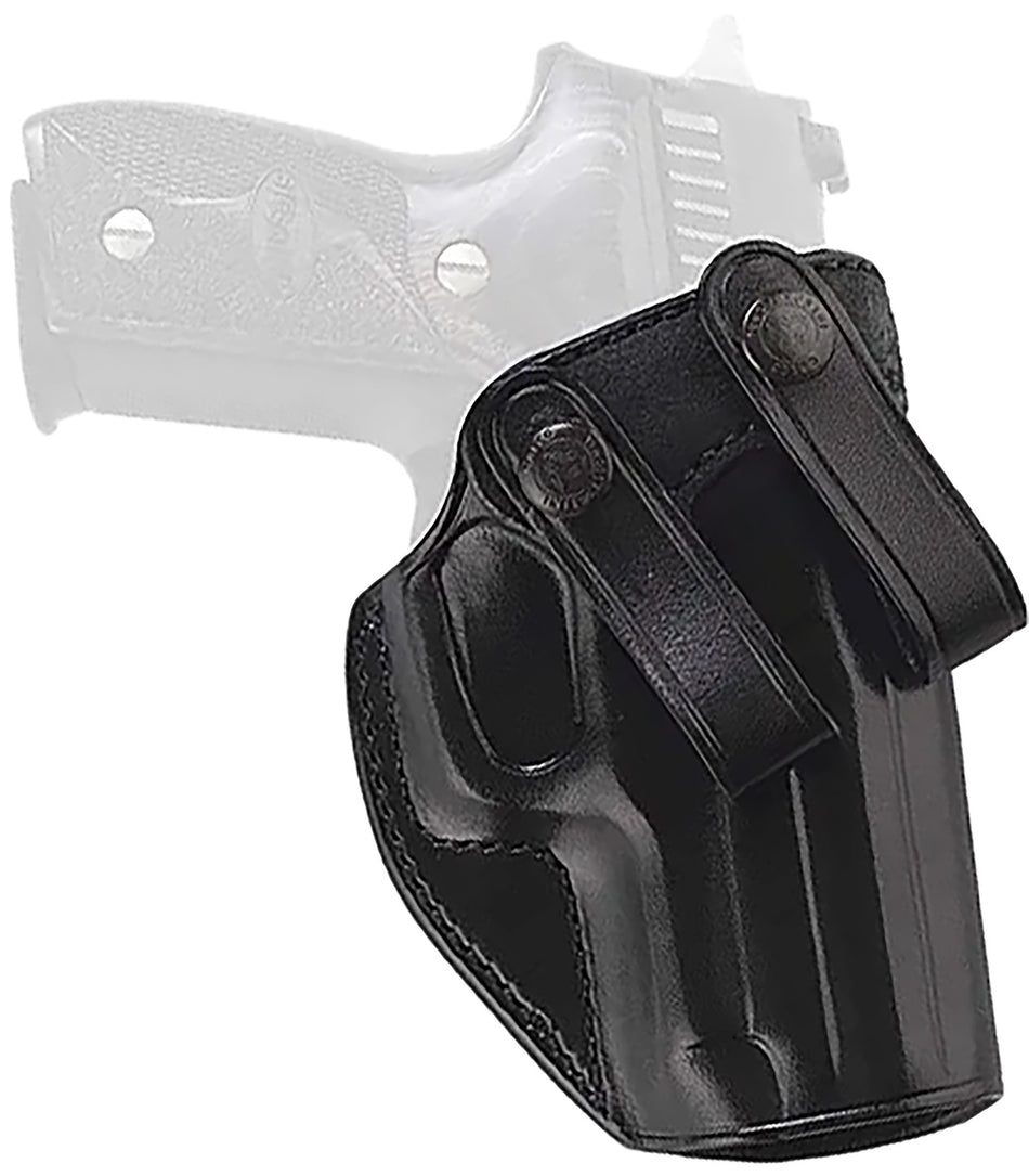 Galco SUM800RB Summer Comfort Snap-On IWB Black Leather Holster Glock 43X MOS Right Hand